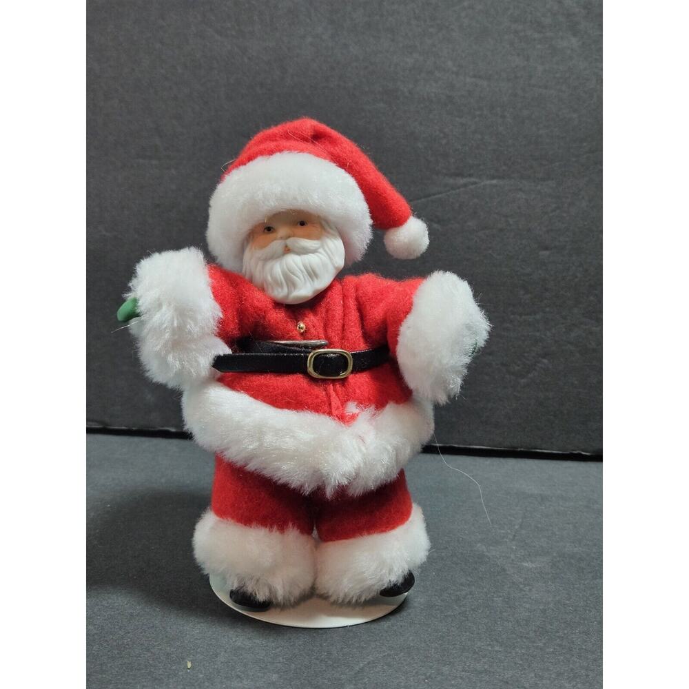 Vintage Gift World of Gorham Santa Figurine Ornament Rare Unique Saint Nick